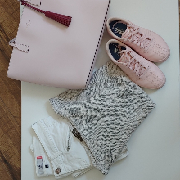 Tommy Bahama sweater, short sleeve, oatmeal, sz s - Picture 8 of 10